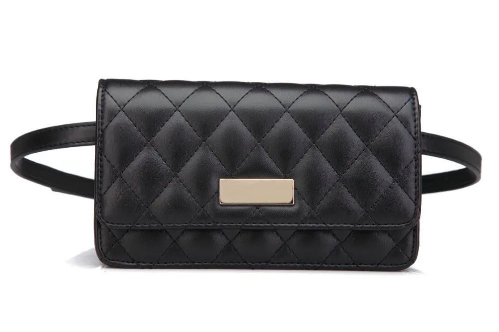 Fashion Women Waist Bags Classic Lattice Belt Bag High Quality PU Leather Fanny Pack Cell Phone Purse for Women Teenager Girls Fashion Women Waist Bags Classic Lattice Belt Bag High Quality PU Leather Fanny Pack Cell Phone Purse for Women Teenager Girls