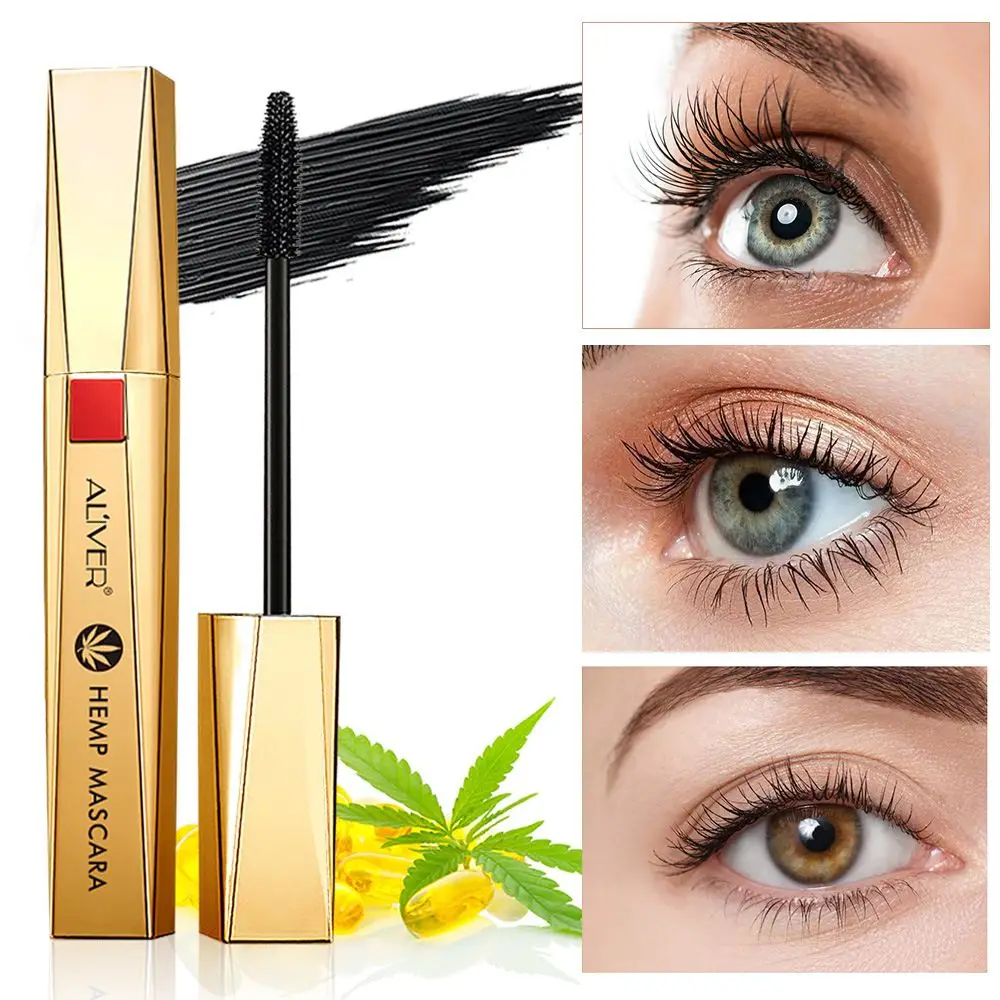 

4D Silk Fiber Mascara Waterproof Long-lasting Mascara Dense Curling Lengthening Eye Lash Mascara Black High Quality Cosmetics