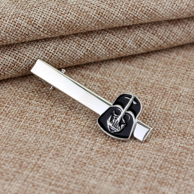 

Hot Movie Star Wars Darth Vader Tie Clips Rebel Alliance Logo Tie Clips Men's Gift Accessories