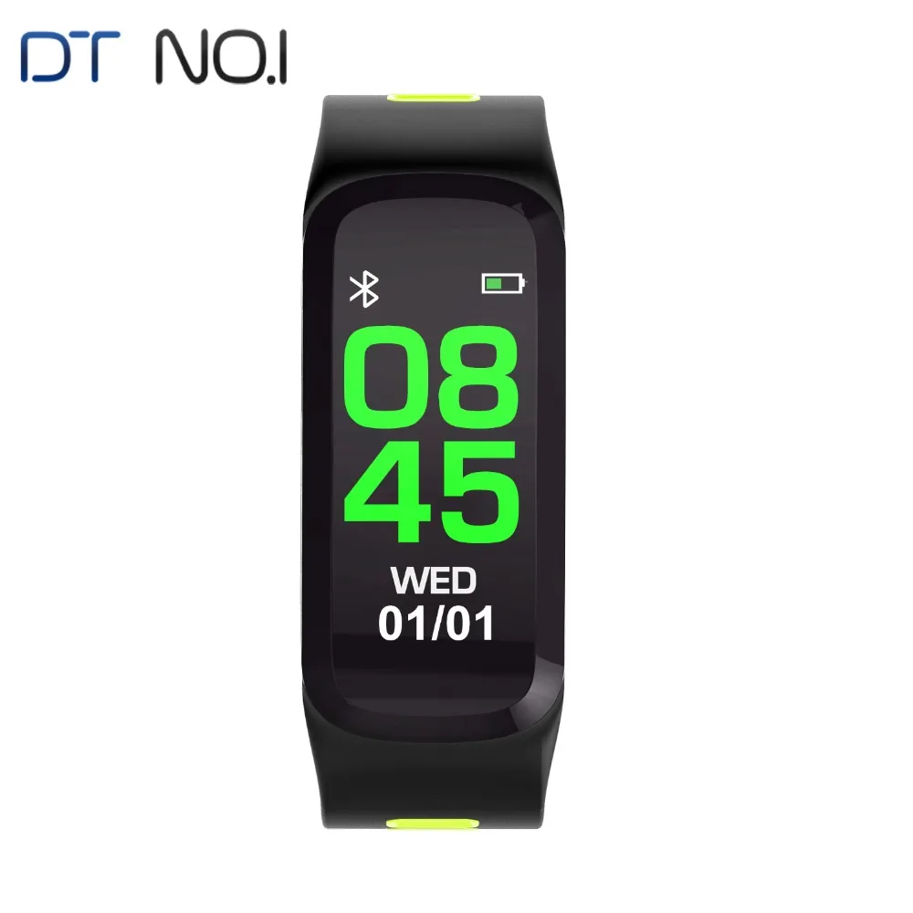 

DTNO.I F4 Color Smart WristBands IP68 Remote Camera bracelet Bluetooth 4.0 Heart Rate Blood pressure Oxygen fitness tracker band