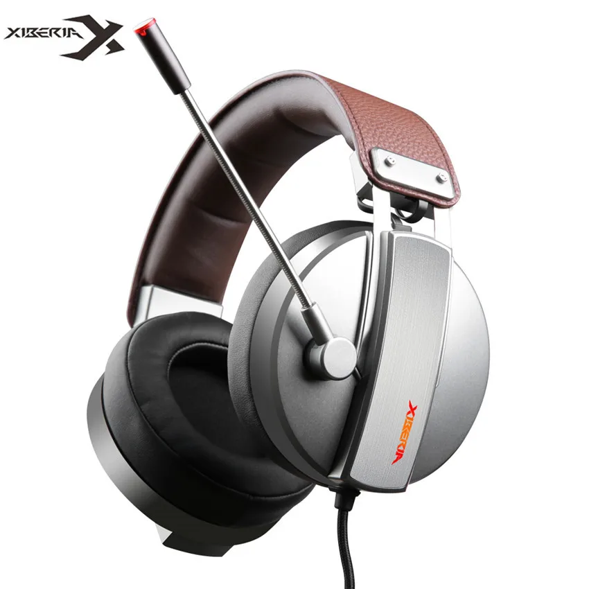 Продажа Xiberia S22 PRO PC Gamer гарнитура игровые наушники с микрофоном для компьютера USB 7,1 объемный звук Игровая гарнитура бас шлем