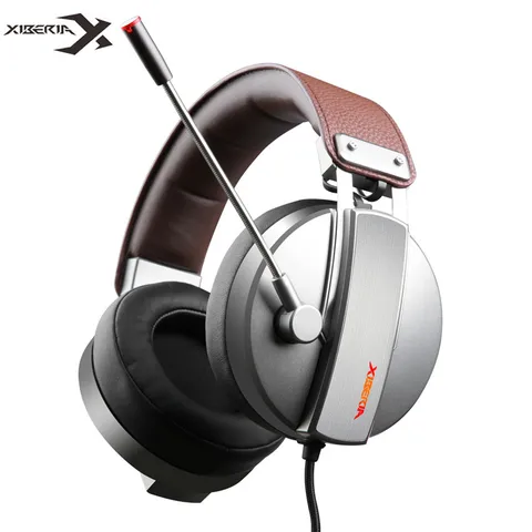 Fones de Ouvido Jogos com Microfone para Computador Xiberia Gamer Usb 7.1 Surround Som Jogo Fone Graves Casque S22 Pro pc