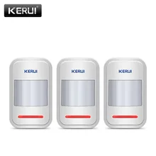 KERUI 433 МГц Перезаряжаемые 5В USB Беспроводной движения PIR Сенсор детектор для сенсорной Панель домашняя охранная сигнализация от взлома Системы