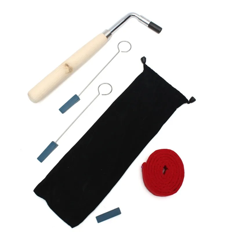 

6 pcs/set Piano Tuning Hammer Wrench Mute Kit with Tool Bag For Piano Keyboard Musical Instruments Parts & Accessories