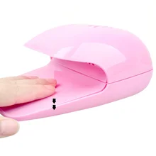 Большая распродажа 3 цвета Мини УФ-сушка для ногтей Вентилятор для отверждения Сушилка для гель-лака ветры быстро сохнет влажные ногти