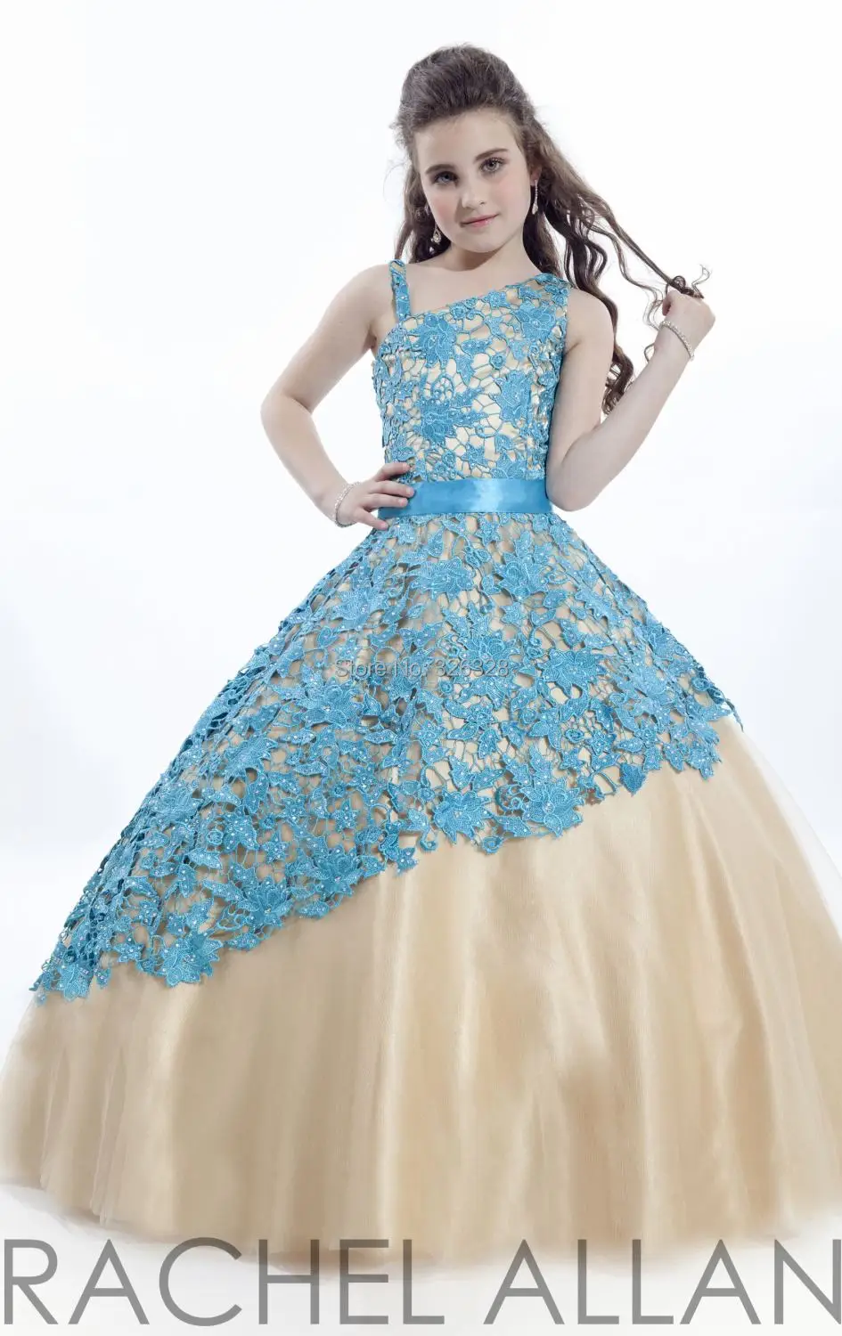 Two Toned Pageant Dresses