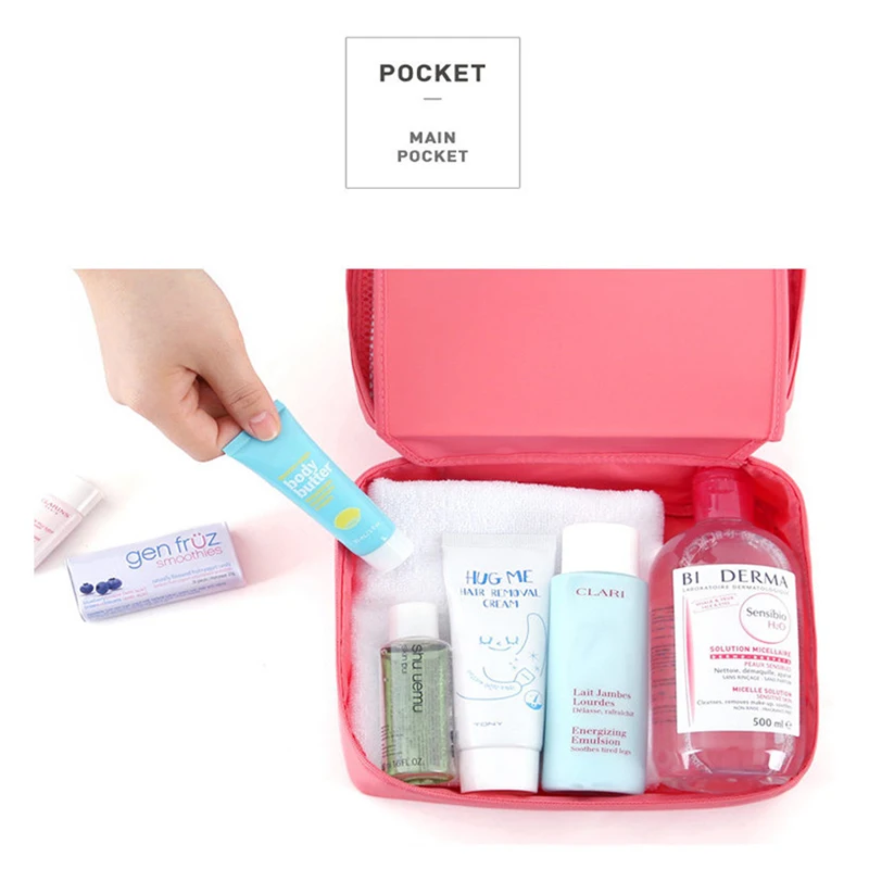 XZP Outdoor Girl Makeup Bag Women Cosmetic Bag Wash Toiletry Make Up Organizer Storage Travel Kit Bag Multi Pocket Ladies Bag