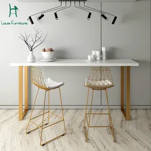 Луи моды барные столы Северной Европы Простой гостиной Семья стены узкий Простой Длинный