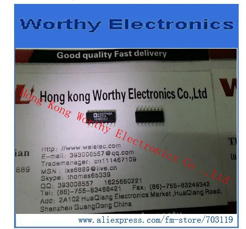 

Free shipping 10pcs/lot ADG774BRZ ADG774BR ADG774B ADG774 IC MUX/DEMUX QUAD 2X1 16SOIC