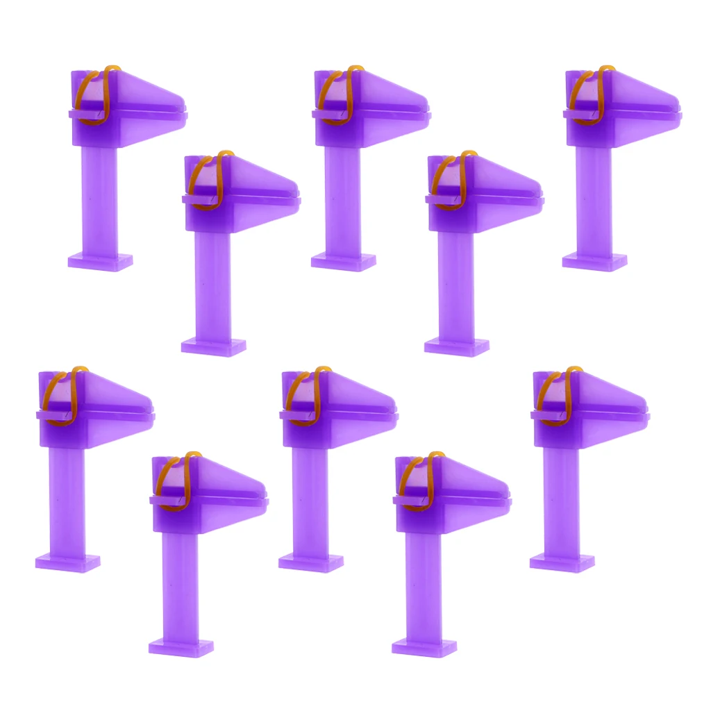 Kesoto 10pcs/set Plastic Nail Repair Clip Nail Tips Reshape Tool Nail Pincher Portable design Easy to oparate