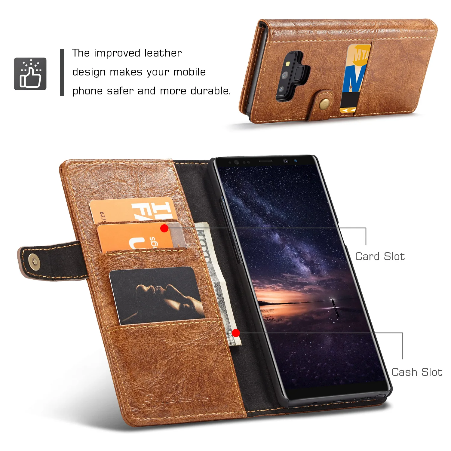 Чехол мне чехол для samsung Galaxy Note 9 S9 S8 S10 плюс S10e Роскошный кожаный чехол-книжка в стиле "Ретро" с карманом для карты с откидной крышкой для samsung Note9 8