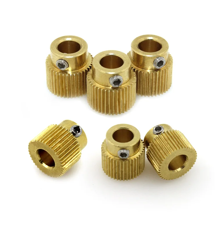 3D принтер MK7 MK8 экструдер 40 зубьев|mk8 extruder gear|extruder feedextruder wheel |
