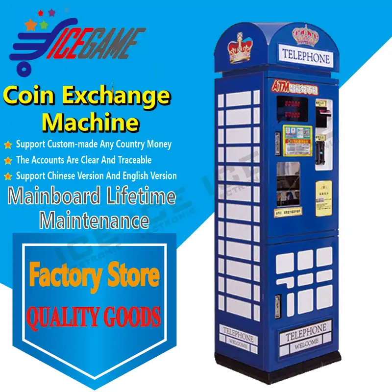 2018 newest coin change vending machines auto coin changer machines