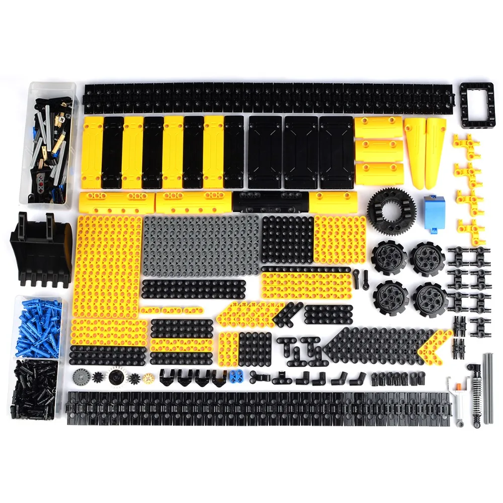 

Ming Di Building block toy accessories technic track beam panel 15458/64782/11954 yellow 32278/41239LegoINGlys MOC