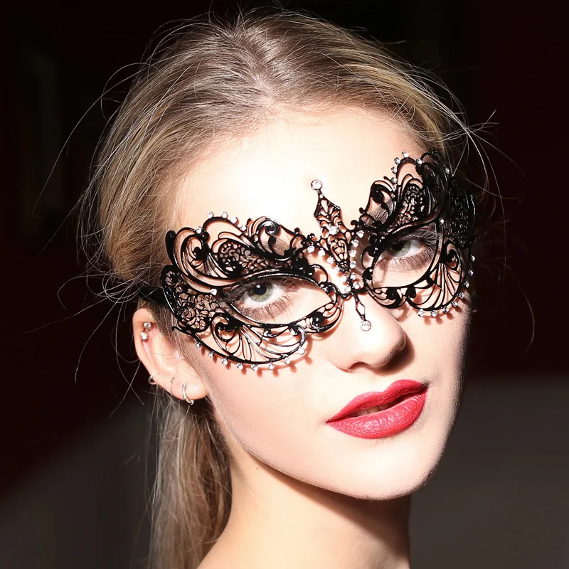 

Masquerade quality metal mask party metal mask exquisite small metal mask