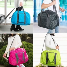 Нейлоновый складной чемодан сумка для багажа сумка на плечо сумка с короткими ручками для путешествий Одежда Органайзер AGD FA$ B женская сумка