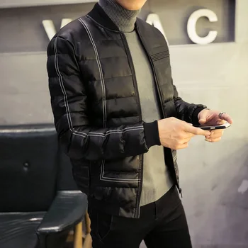 

winer men leather jacket jaqueta de masculino fur coat middle-aged leather PU jacket coat stand collar size male M- 5XL 2 color