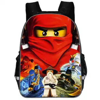 

Fashion Cute Ninja Batman School Bags for Kindergarten Children kids School Backpack for Girls Boys Children's Backpacks Mochila