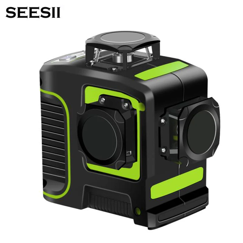 

12 Lines 3D Level Self-Leveling 360 Horizontal And Vertical Cross Super Powerful Green Laser Beam Line