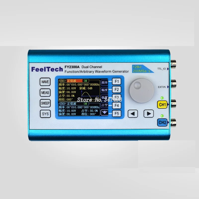 

FY2300 whole process control double channel DDS function arbitrary waveform generator signal source / frequency counter
