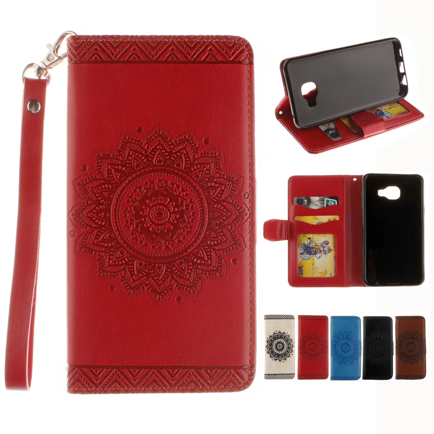 Leather Case For Samsung GALAXY C5 C5000 откидная крышка case Для 5.2 дюймов Телефон Случаях |