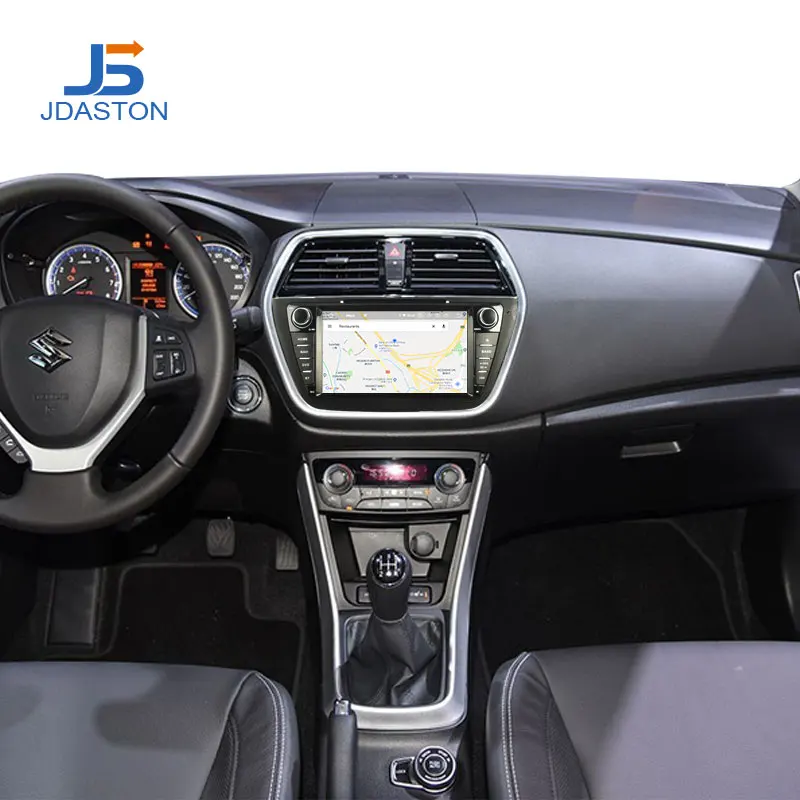 Cheap JDASTON 2DIN Android 9.0 Car DVD Player For Suzuki SX4 S-Cross 2013 2014 2015 2016 Multimedia GPS Radio Stereo 4G+64G Octa Cores 5