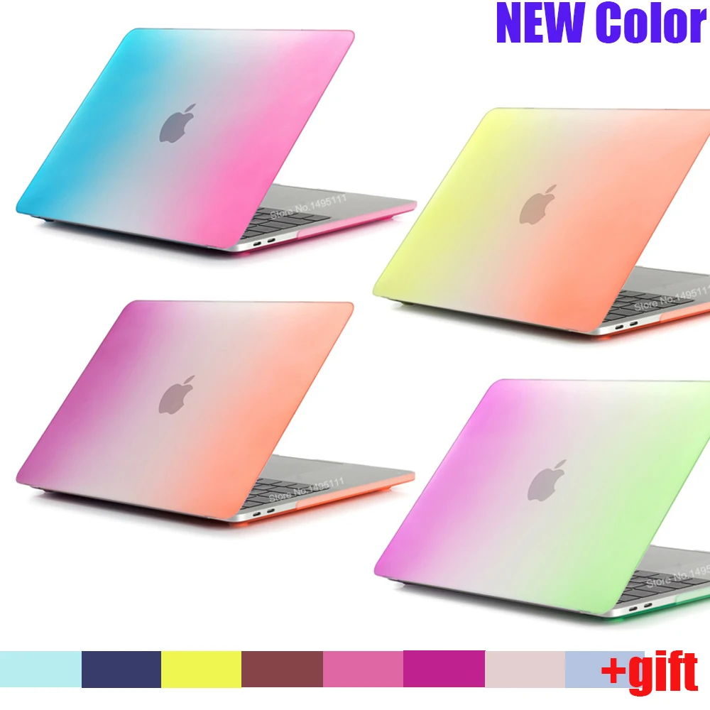 Gradient Laptop Case For Apple MacBook Air Pro Retina 11 12 13 15 for