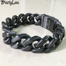 Звено цепи Нержавеющая сталь браслет с черепом, мужской для дропшиппинг