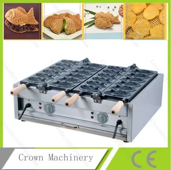 

12pieces fish Electric taiyaki maker; taiyaki japanese machine