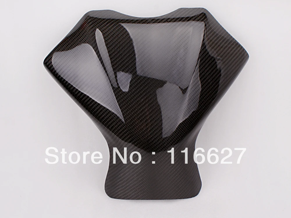 Freeshipping Carbon Fiber Fuel Gas Tank Protector Pad Shield For