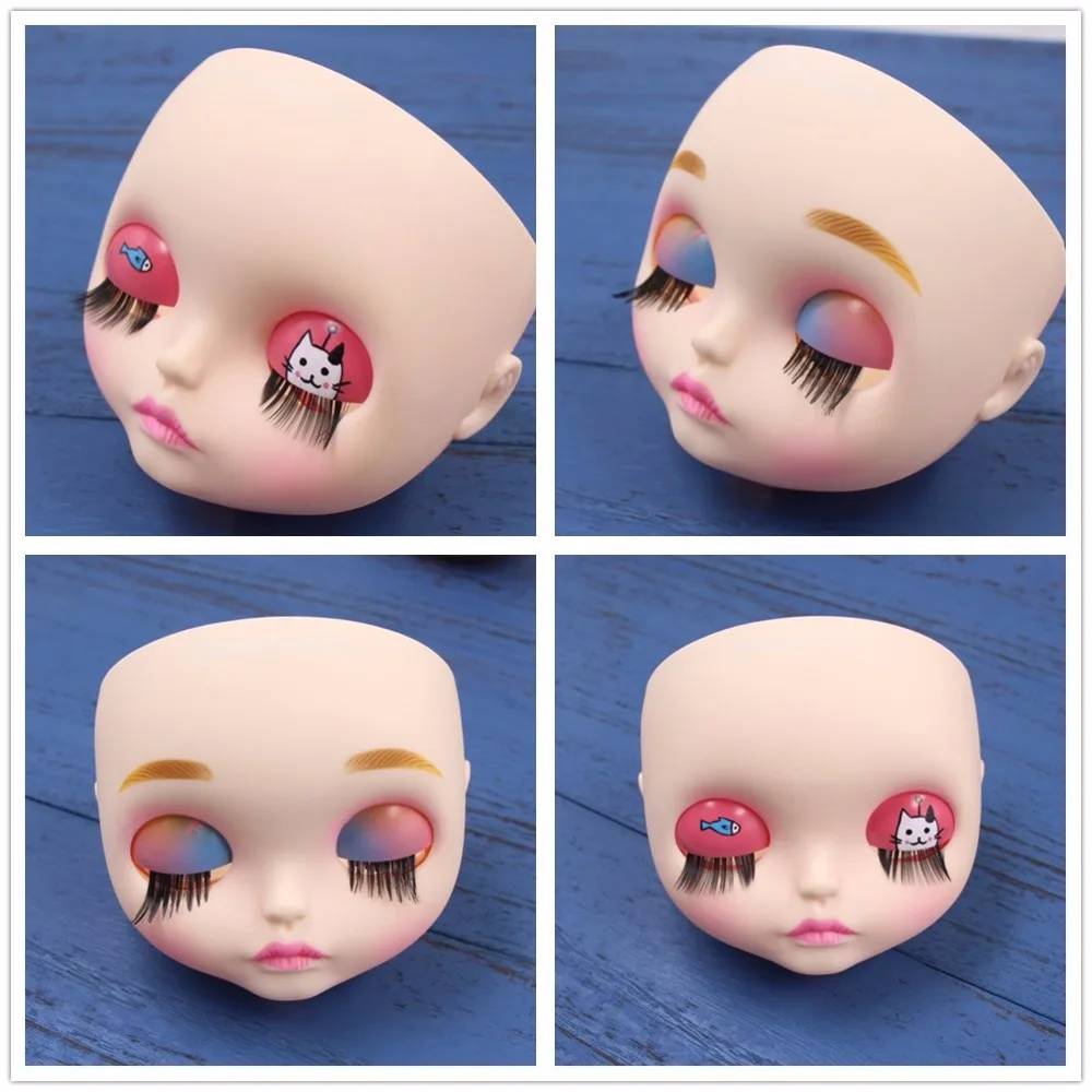 Neo Blythe Doll Faceplate with Backplate & Screws 11