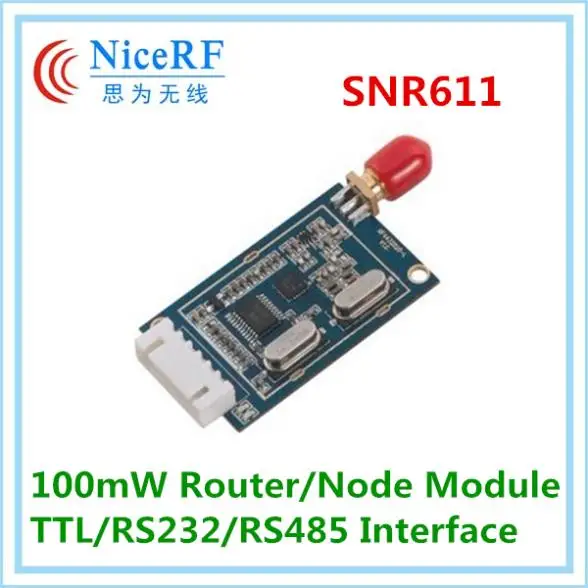 2 шт./лот snr611-TTL/RS232/RS485 Порты и разъёмы 1.4 км Long Range сети маршрутизатор узел модуль приемопередатчика