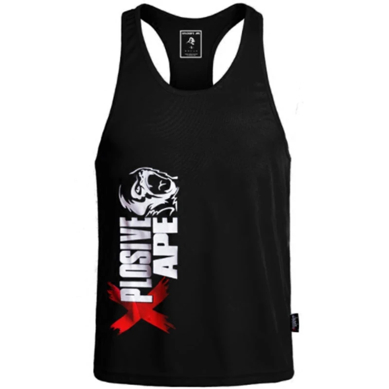

2018 New Men Stringer Tank Top Gasp Brand Mens Bodybuilding Fitness Male Singlets Clothes Muscle Vest Sleeveless Tank