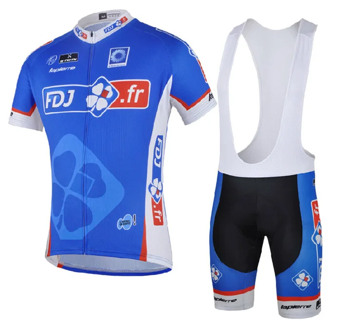 MBS50 New Men's Cycling Jersey+Bib Padded Shorts Classic Invisible Full Zip Bycicle Clothing Breathable Size:S-3XL | Спорт и