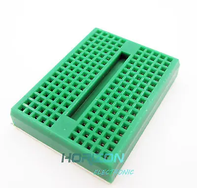 

170 Tie-points Mini Solderless Prototype Breadboard Green