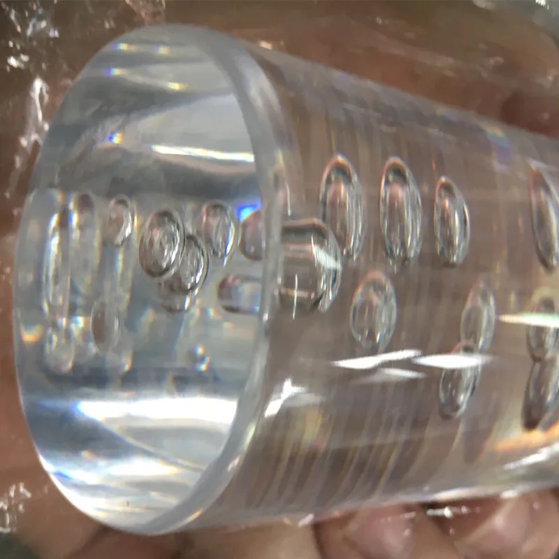 4pcs Acrylic Transparent Rods OD50x1000mm With