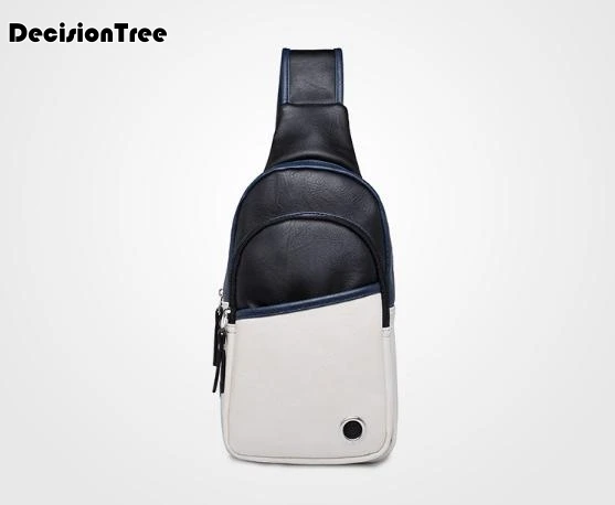 

New Fashion PU Leather Men Messenger Crossbody Bags Men's Casual Travel Small Belt Bags Leisure Male Shouder Bags L47