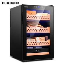 Шкафчик для хранения сигар "humidor" светодиодный светильник Humidor кулер humidor шкаф испанский кедр деревянная полка сигары охладитель FK-68C