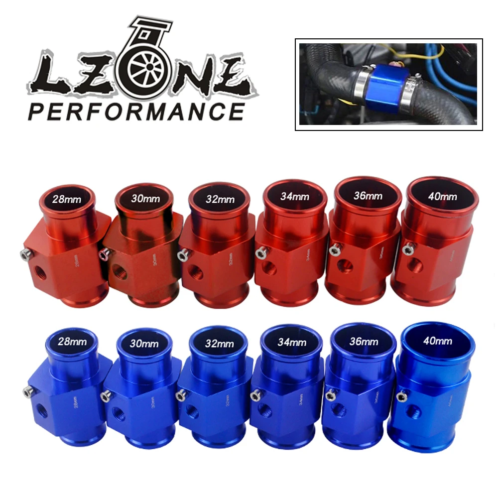 1x 32mm Car Water Temp Temperature Joint Pipe Sensor Gauge Radiator Hose Adapter