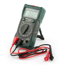 M053 MASTECH MS8233C LCD DMM AC DC Voltage Detector Backlight font b Digital b font font
