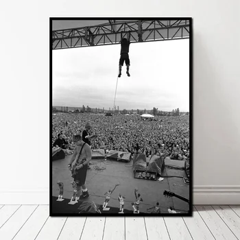 

Pearl Jam Photo Poster Art Canvas Art Print Wall Pictures for Living Room No Frame