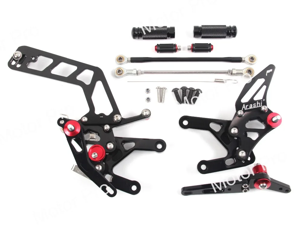 Adjustable Footrests For YAMAHA MT 10 FZ 10 2016 2017 Motorcycle