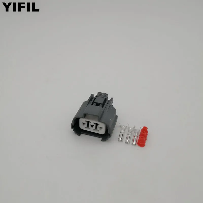 

5/10/20/50/100pcs/lot 3 Pin/Way HeadLight Leveling Device Plug Waterproof Connector For Honda 6189-0130 Sumitomo B-Series VSS