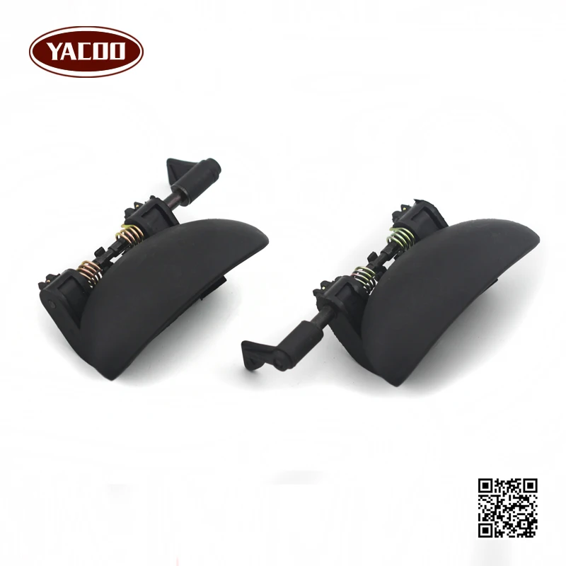 

1PAIR REAR EXTERIOR DOOR HANDLE FOR PEUGEOT 206 207