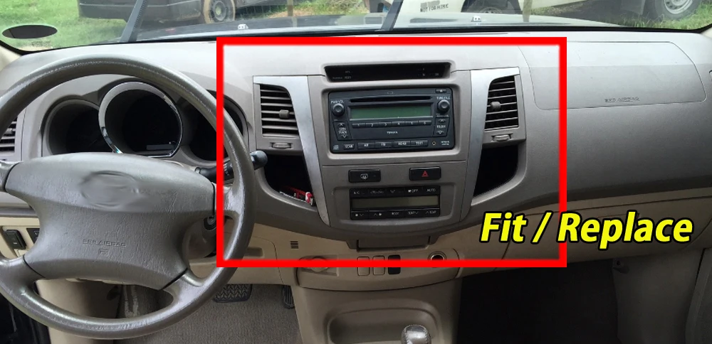 Sale Liislee Android Tesla vertical For Toyota Fortuner / Hilux SW4 Stereo Car BT Carplay GPS Navi Map Navigation System Multimedia 10
