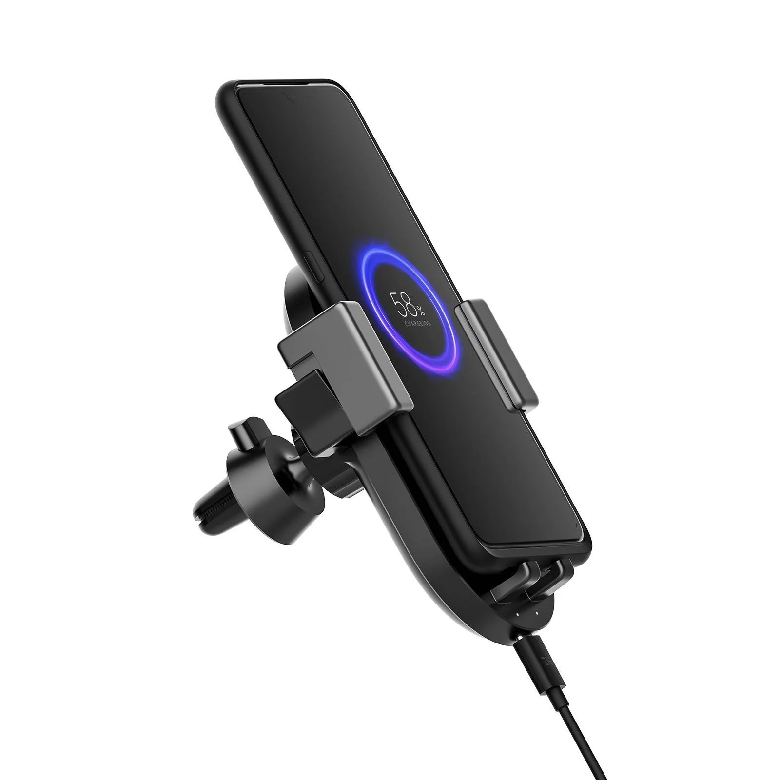 ZMI WCJ10 20W беспроводной держатель для автомобильного зарядного устройства Быстрая зарядка для мобильного телефона iPhone X+ iPad для Mi