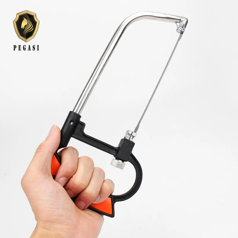 

PEGASI 8in1 Multi-Function Woodworking Hand Hacksaw Magic Portable Adjustable Detachable Mini Metal Wood Cutter Tool Carpenter