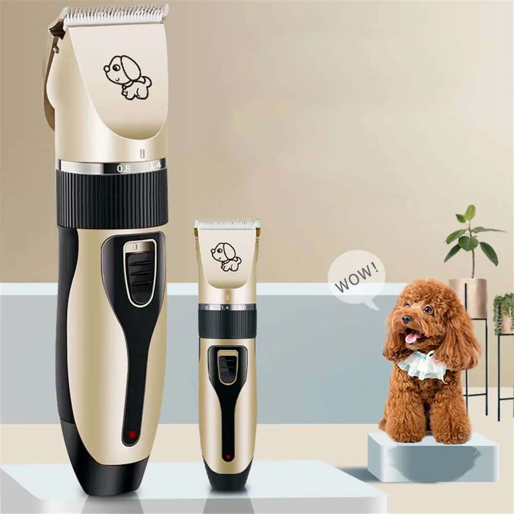 Машинка для стрижки домашних животных набор для ухода за волосами profesional recargable Pet Cat dog триммер для волос набор 11,26
