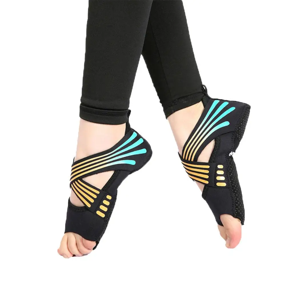 Mounchain Women Anti slip Professional Yoga Socks Backless Fitness Stockings Open toe Socks Gift