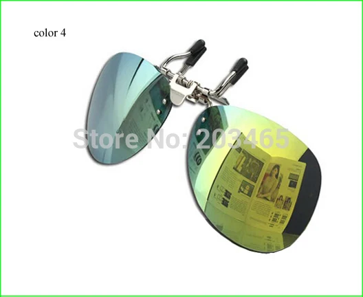 SGC01 поляризованные солнцезащитные очки с зажимом для женщин и мужчин, очки ночного видения для рыбалки и путешествий - Цвет: color 4